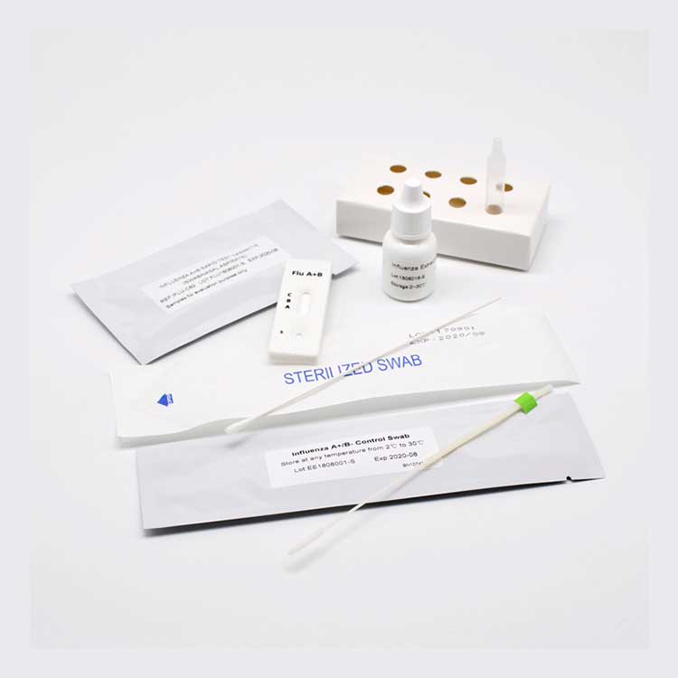 Nje Virus H1n1 Influenza A+b Swab/nasal Aspirate Rapid Test Kit