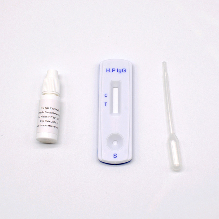 Otu Nzọụkwụ H Pylori Igg Antibody Test Cassette